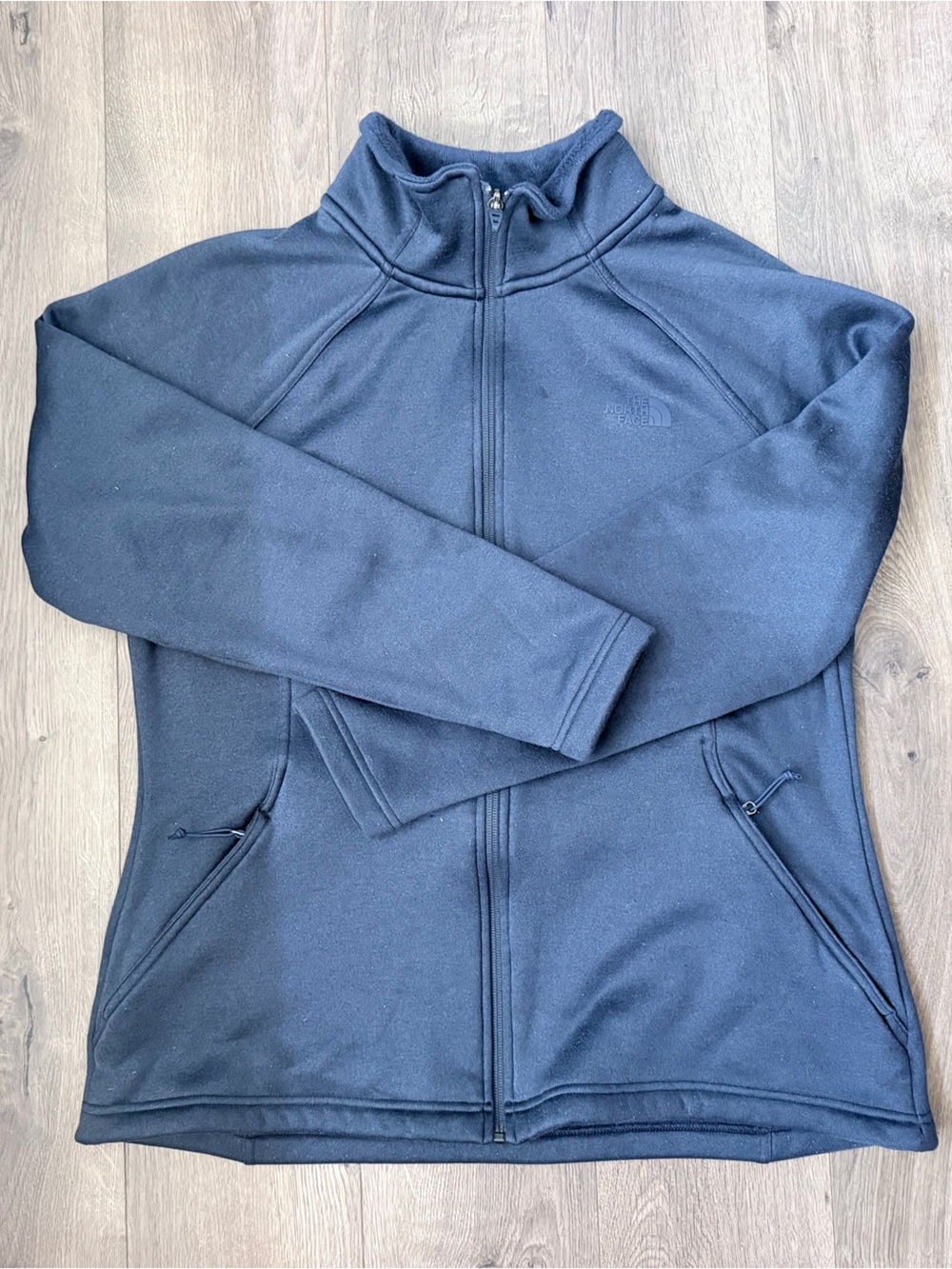 The North Face Dark Navy Full-Zip Fleece Jacket